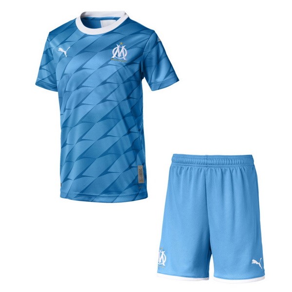 Trikot Marseille Auswarts Kinder 2019-20 Blau Fussballtrikots Günstig